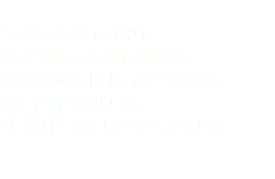 
Serbales no.140,
Col. Villa de las flores, Coacalco Edo, de México. Tel. 21 23 70 75 NEXTEL id. 62*223811*3